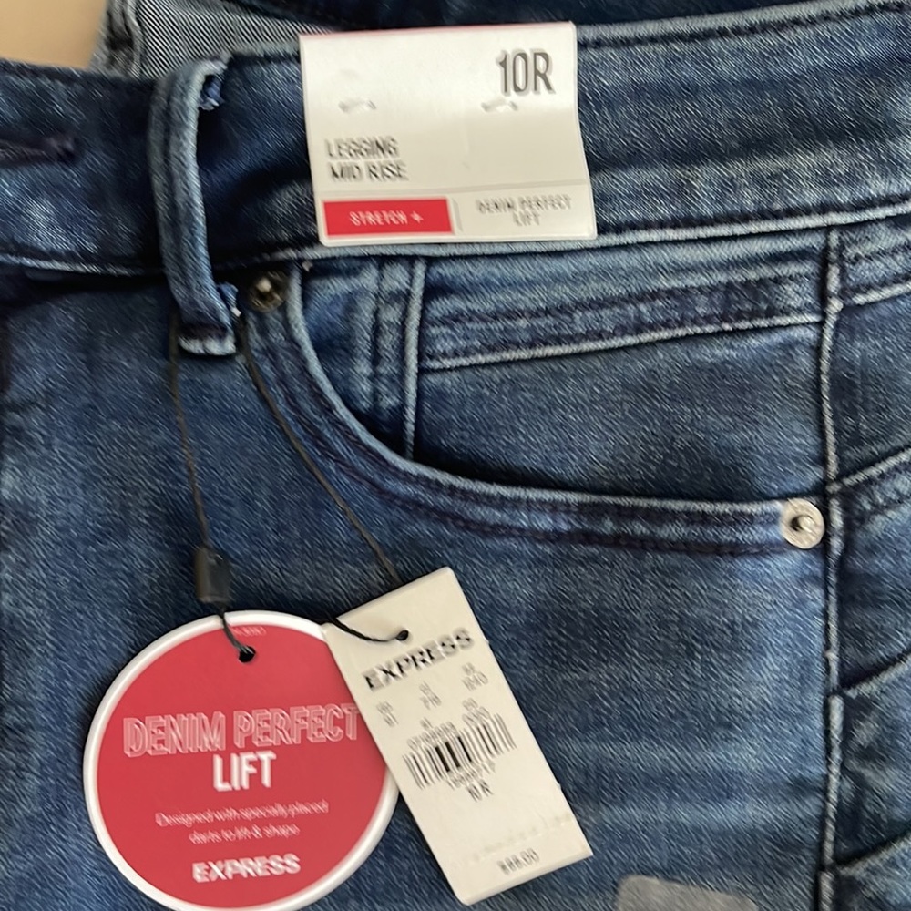 Denim Legging Mid Rise - Picture 2 of 3